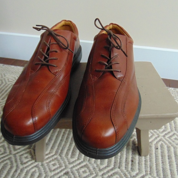 Ecco brown leather golf shoes Clearance